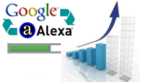 Google and Alexa Pagerank