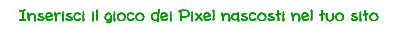 add pixel nascosti