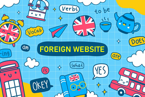 Foreign website