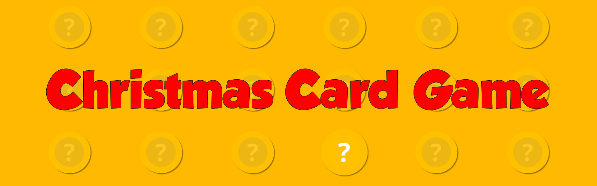 Christmas Card Game