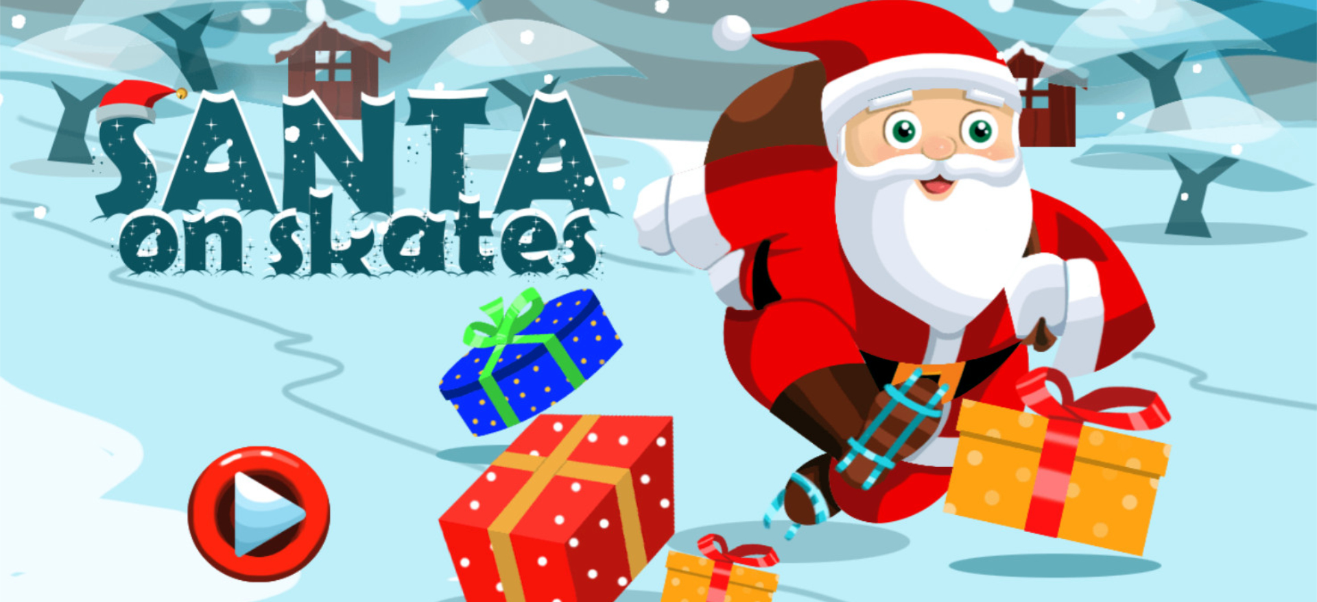 Santa On Skates Game