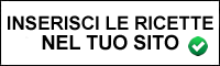 Inserisci le ricette nel tuo sito
