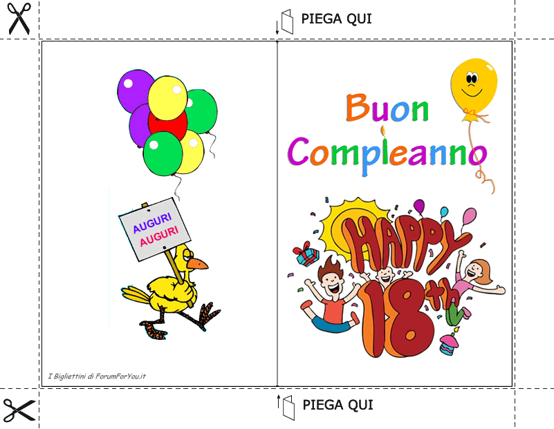 Festa di compleanno 18