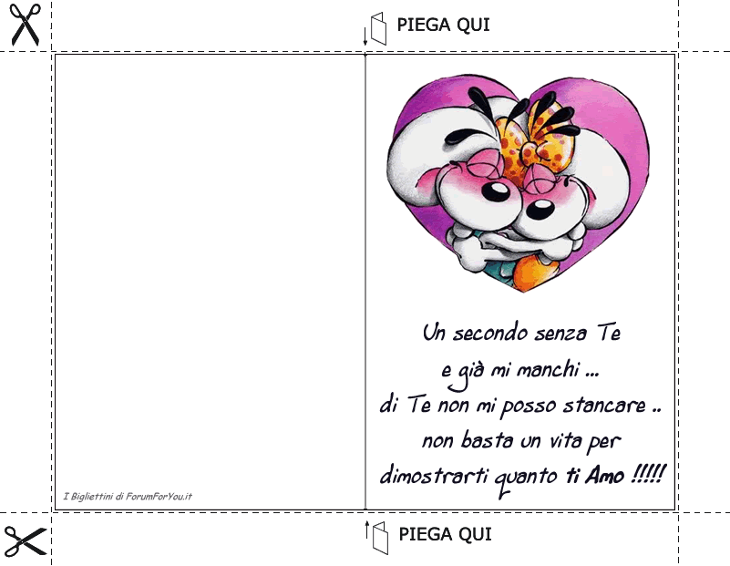 Biglietti Amore