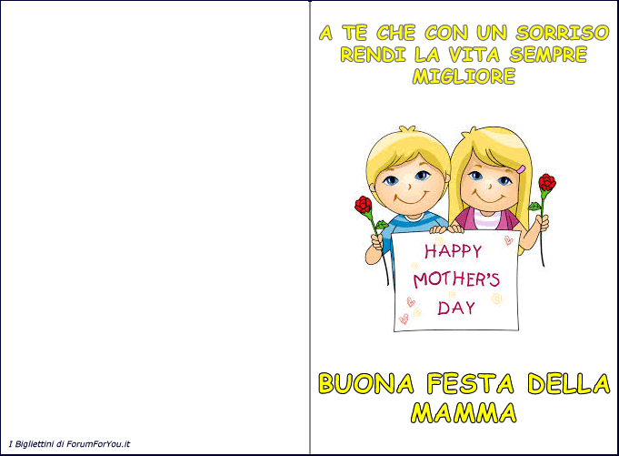 Festa della Mamma 1
