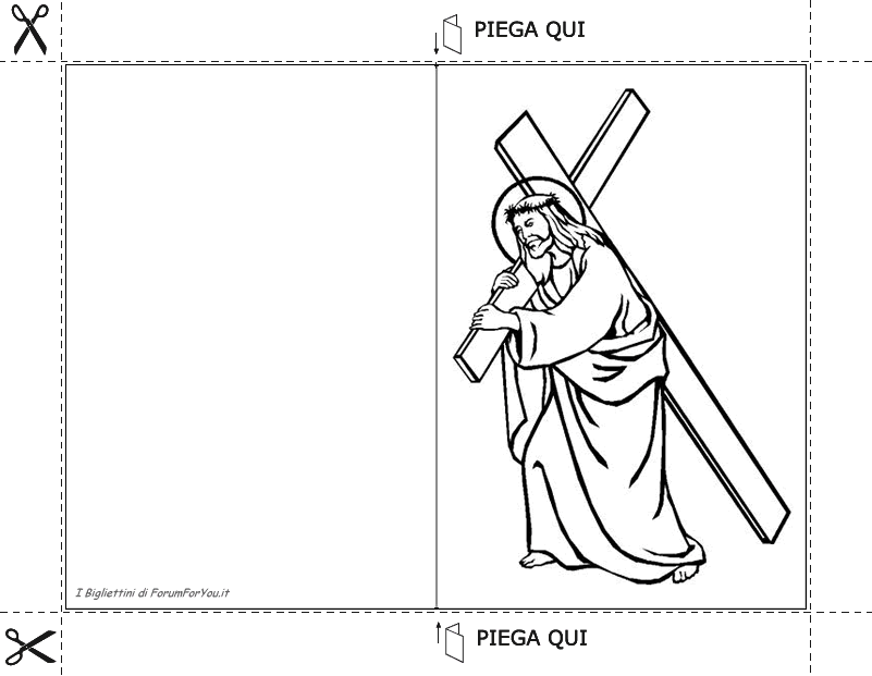 Biglietti Pasquali da scaricare e stampare gratis