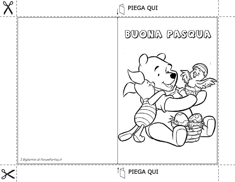 Biglietti Pasquali da scaricare e stampare gratis