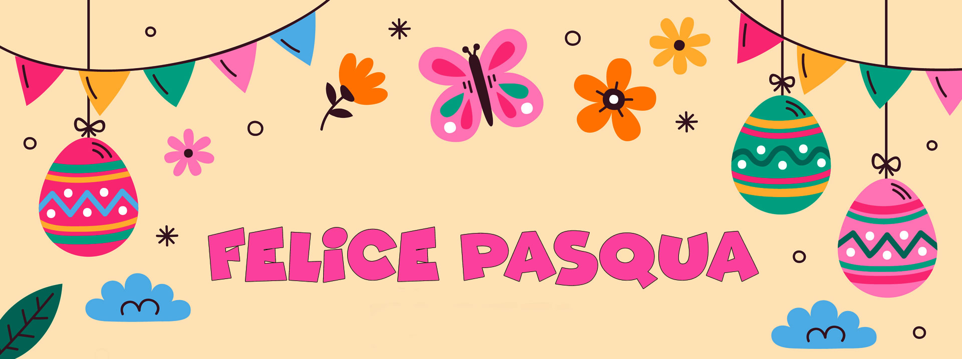 Auguri di buongiorno di Buona Pasqua