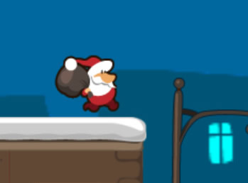 Christmas santa run Game