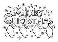 Disegni per Bambini di Natale da colorare