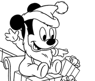 Disegni per Bambini di Natale da colorare