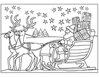 Disegni per Bambini di Natale da colorare