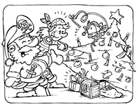 Disegni per Bambini di Natale da colorare