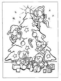 Disegni per Bambini di Natale da colorare