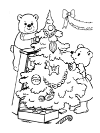 Disegni per Bambini di Natale da colorare