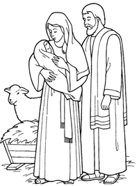 Disegni per Bambini di Natale da colorare