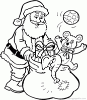Disegni per Bambini di Natale da colorare