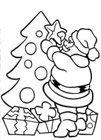 Disegni per Bambini di Natale da colorare