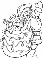 Disegni per Bambini di Natale da colorare
