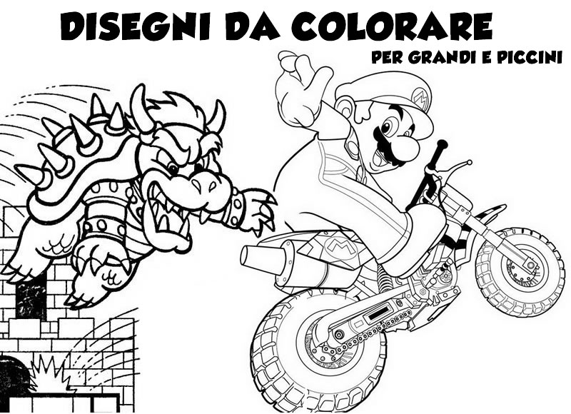 Disegni da colorare per bambini 