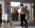 Smoking area
