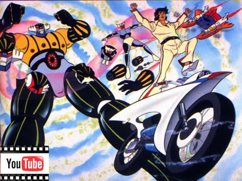 Cartoni animati Jeeg Robot d' acciaio