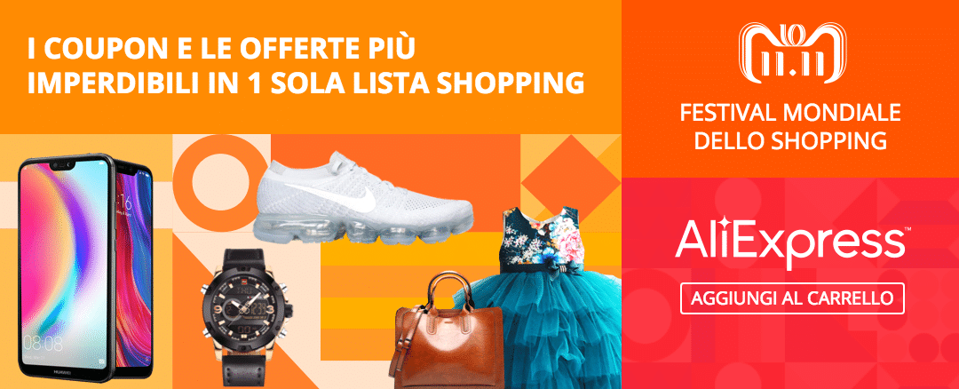 Promozione Aliexpress