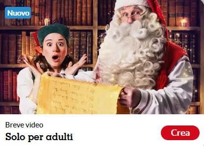 Video di natale per adulti