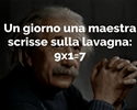 Grande lezione della Maestra
