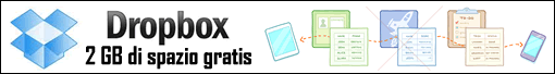 Dropbox 2GB spazio gratis