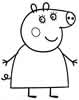 Peppa pig da colorare