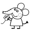 Peppa pig da colorare
