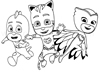 disegni super pigiamini