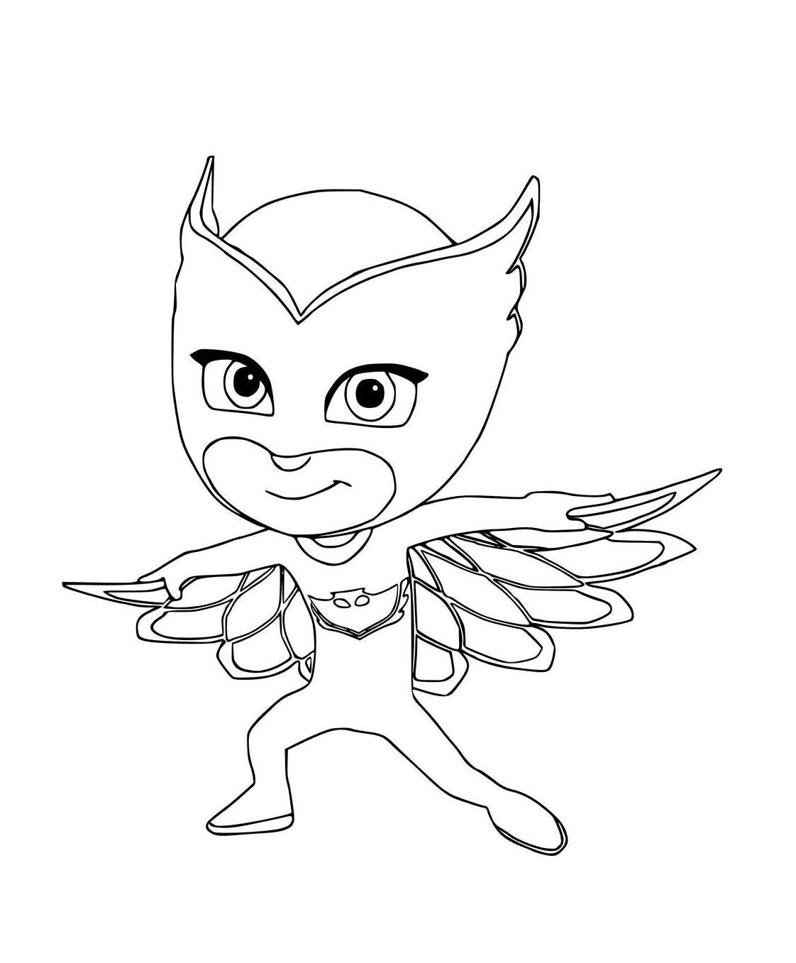 Disegno dei PJ Masks superpigiamini da colorare Updated