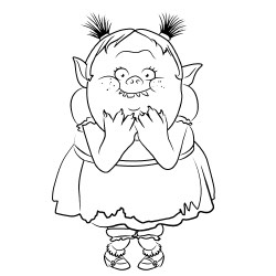 disegni troll da colorare