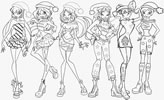 Disegni da colorare Winx