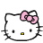 faccine hello kitty