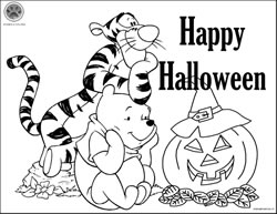 Disegni da colorare Happy Halloween