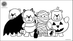 Disegni da colorare Happy Halloween