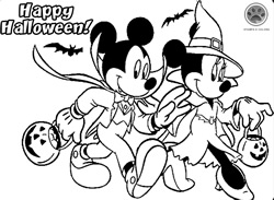 Disegni da colorare Happy Halloween