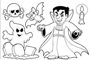 disegni da colorare di halloween