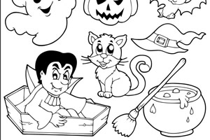 disegni da colorare di halloween