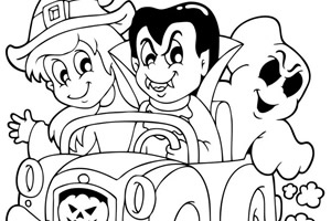 disegni da colorare di halloween