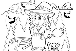 disegni da colorare di halloween