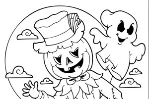 disegni da colorare di halloween