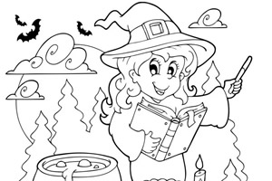 disegni da colorare di halloween