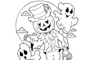 disegni da colorare di halloween