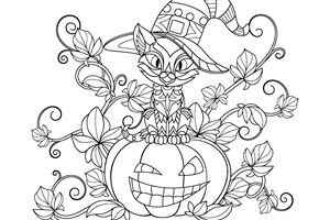 disegni da colorare di halloween