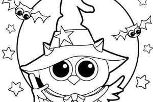 disegni da colorare di halloween