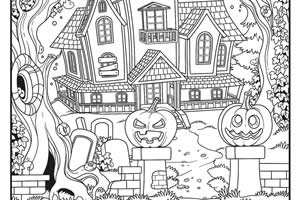disegni da colorare di halloween
